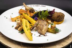 Chalet Hotel Le Collet, Haute Vosges, Dish