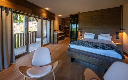Chalet Hotel Le Collet, Haute Vosges, Chambre C + T
